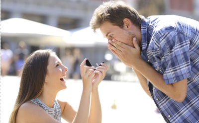 girl proposes to guy